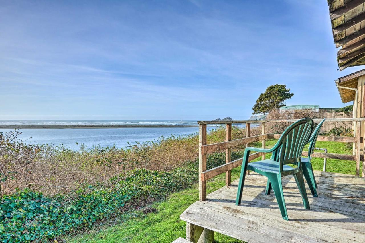Smith River Vintage Cabin Oceanfront Deck And Views Kültér fotó